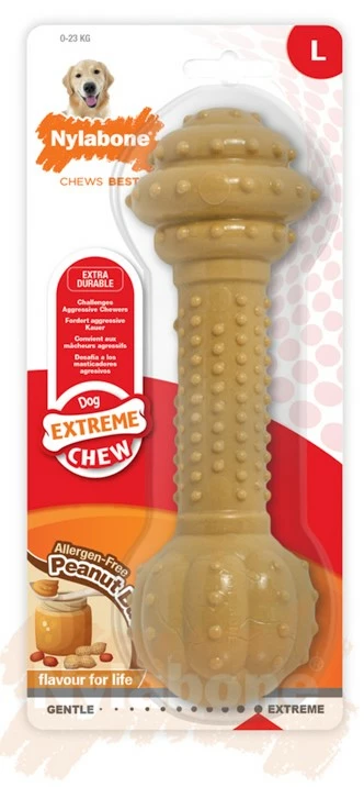 Nylabone Extreme Chew Barbell L 5 Nylabone Extreme Chew Barbell L – Image 3