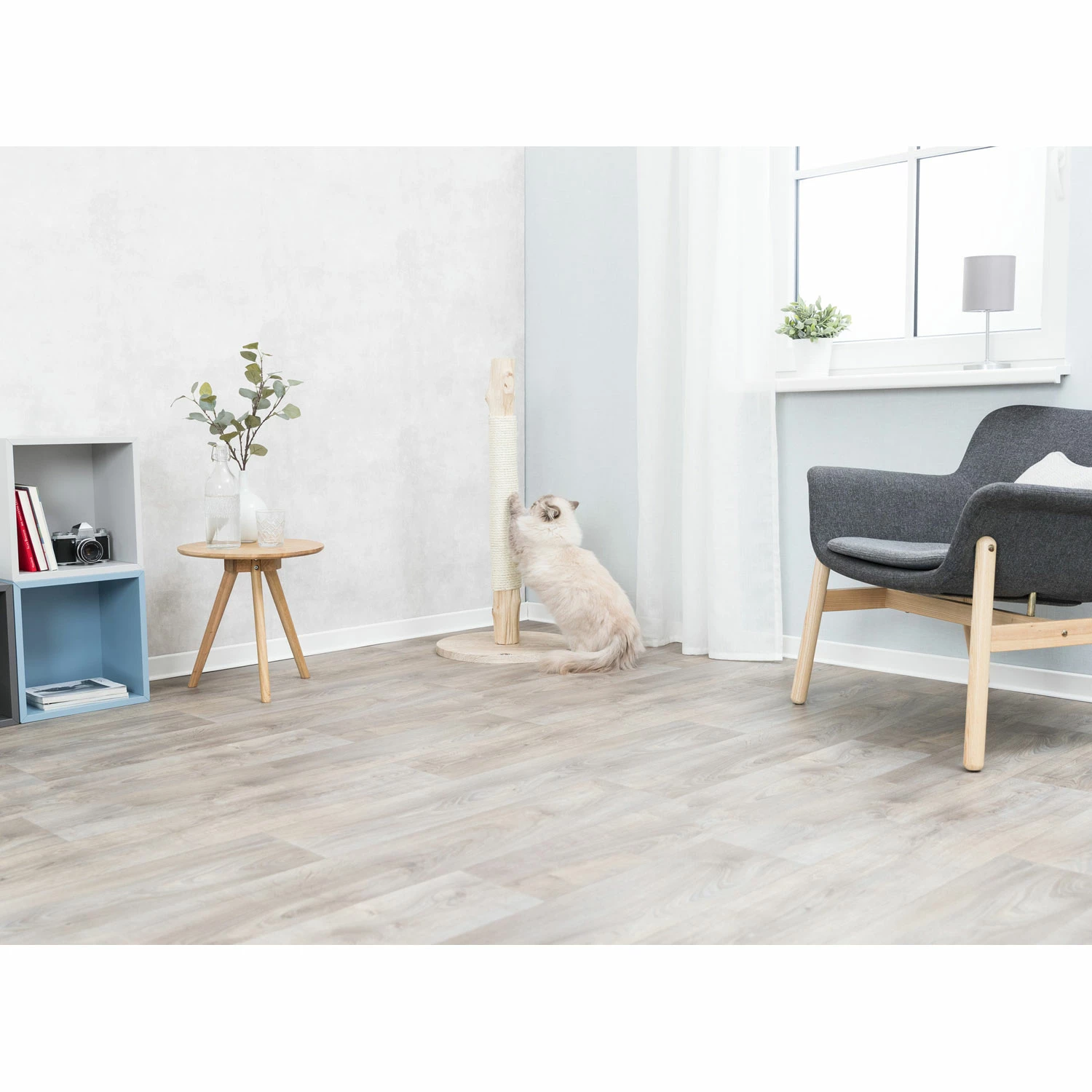 Trixie Poteau Grattoir, Bois Naturel 8 Trixie Poteau Grattoir, Bois Naturel – Image 6