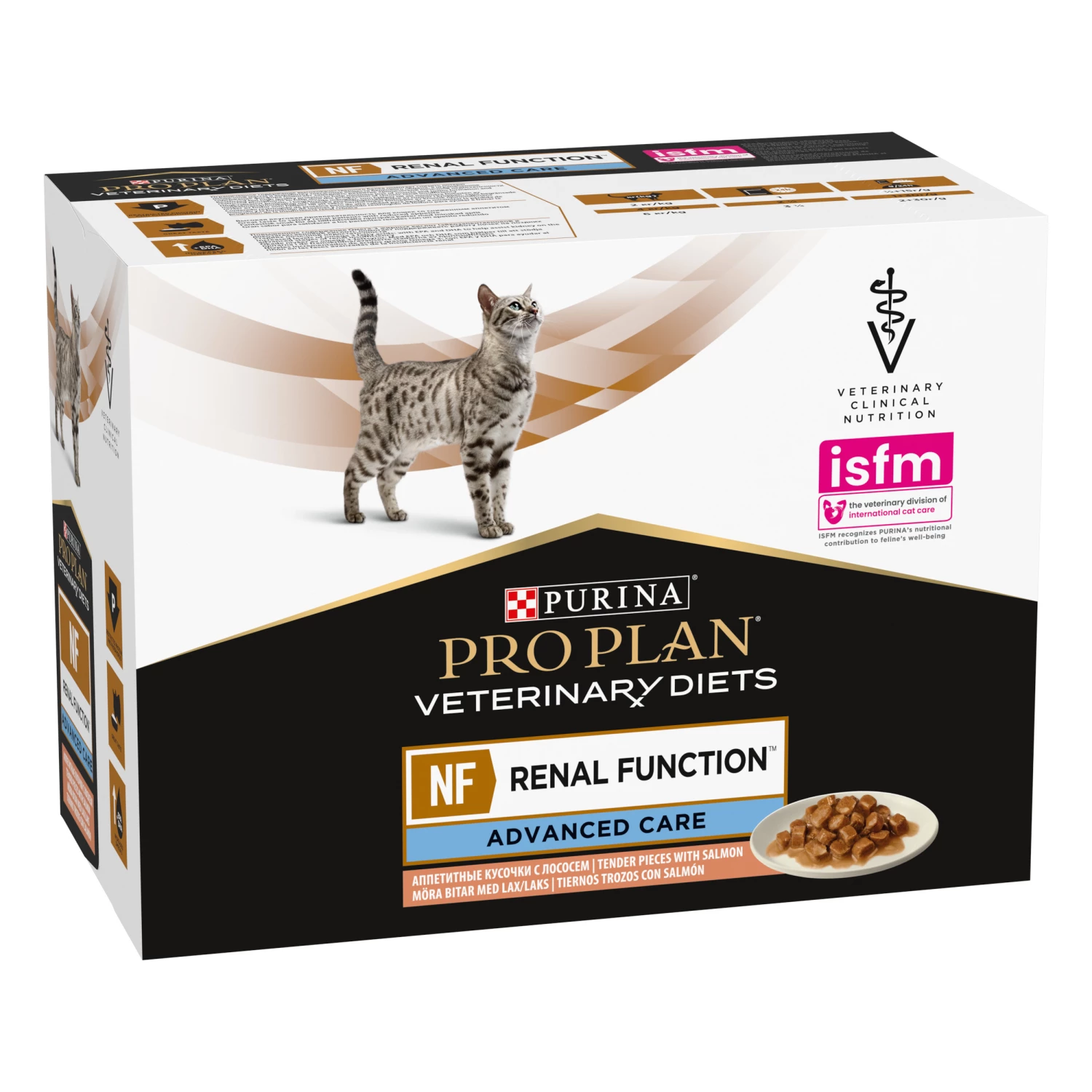 Pro Plan Veterinary Diets NF Renal Function ST/OX Morceaux Dans La Sauce Au Saumon 5 Pro Plan Veterinary Diets NF Renal Function ST/OX Morceaux Dans La Sauce Au Saumon – Image 3