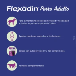 Vetoquinol Vétoquinol Flexadin Adult Dog -Trixie Soldes Magasin PW124 CarruselFlexadinPerroAdulto 3 6384908244d22