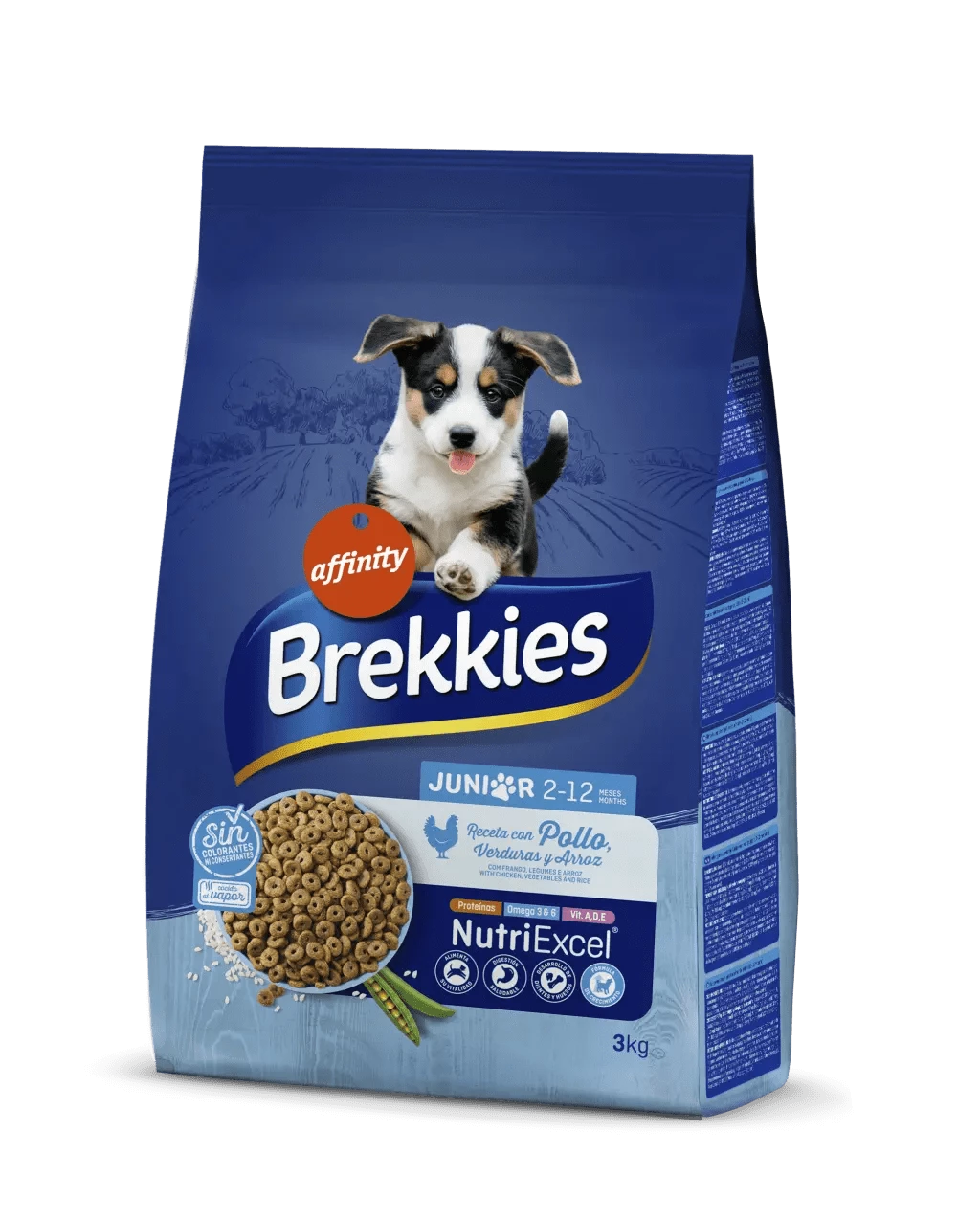 Brekkies Excel Croquettes Pour Chien Junior Au Poulet 3 Brekkies Excel Croquettes Pour Chien Junior Au Poulet