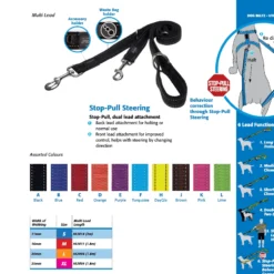 Rogz Laisse Lumberjack Multi Bleu -Trixie Soldes Magasin Rogz Multi Lead 628e66578cf8c