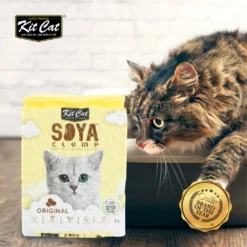 Kit Cat Arena Eco SoyaClump Original -Trixie Soldes Magasin SOYACLUMP 01 1