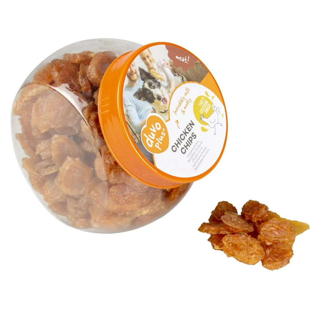 Duvo Plus Snacks De Chips Au Poulet Pour Chiens 3 Duvo Plus Snacks De Chips Au Poulet Pour Chiens