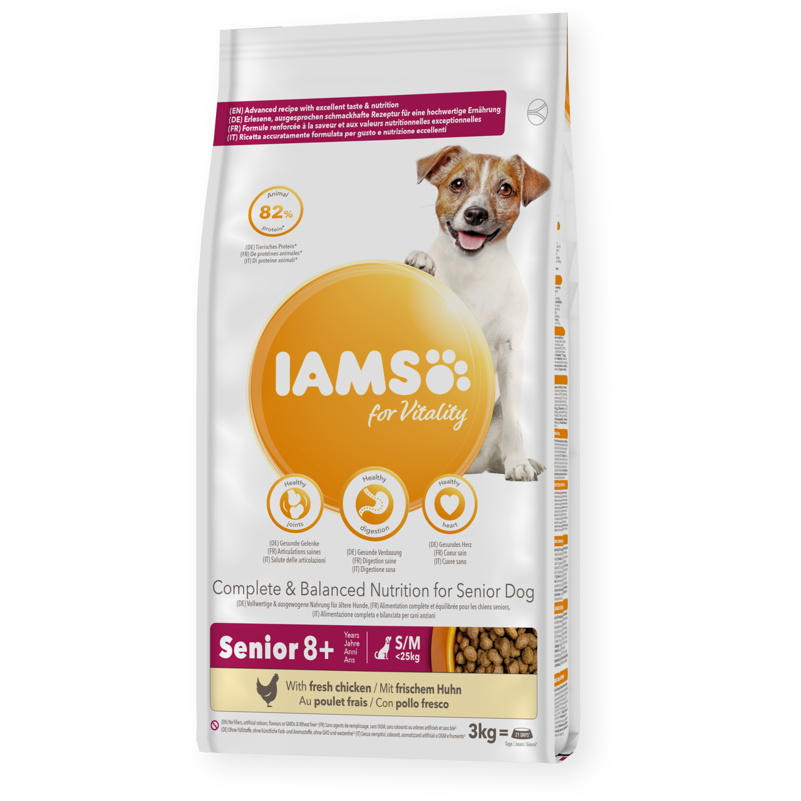 IAMS Nourriture Senior & Mature Pro Active Riche En Poulet 3 IAMS Nourriture Senior & Mature Pro Active Riche En Poulet