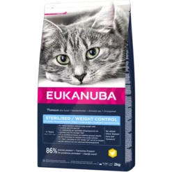 Eukanuba Croquettes Pour Chat Adult Sterilisé Weight Control