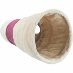 Trixie Jeu Tunnel XXL En Peluche Beige / Rose -Trixie Soldes Magasin Tunel de Juego XXL Felpa gato 646f67ef01dc4