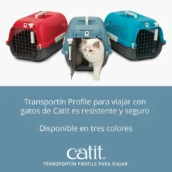 Catit Transporteur Profile Rouge Cerise -Trixie Soldes Magasin V41380 Cat Carrier product 1 ES 768x768 635a324481681