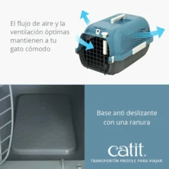 Catit Transporteur Profile Rouge Cerise -Trixie Soldes Magasin V41380 Cat Carrier product 3 ES 768x768 635a32485b3ec