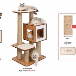 Catit Arbre à Chat Géant Vesper High Base Pour Chats -Trixie Soldes Magasin Vesper High Base Giant compare EU ES jpg 63f48dc5dbbfe