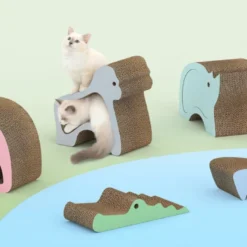 Catit Rhinoceros Ristador Zoo 2-EN-1 -Trixie Soldes Magasin Zoo scratchers Panoramic HQ 64a9e9544c932