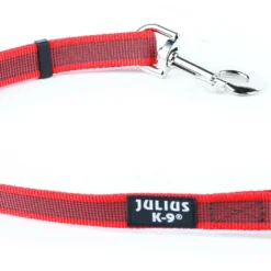 Julius K9 Adaptateur De Harnais Pour Siège De Voiture Gris Rouge