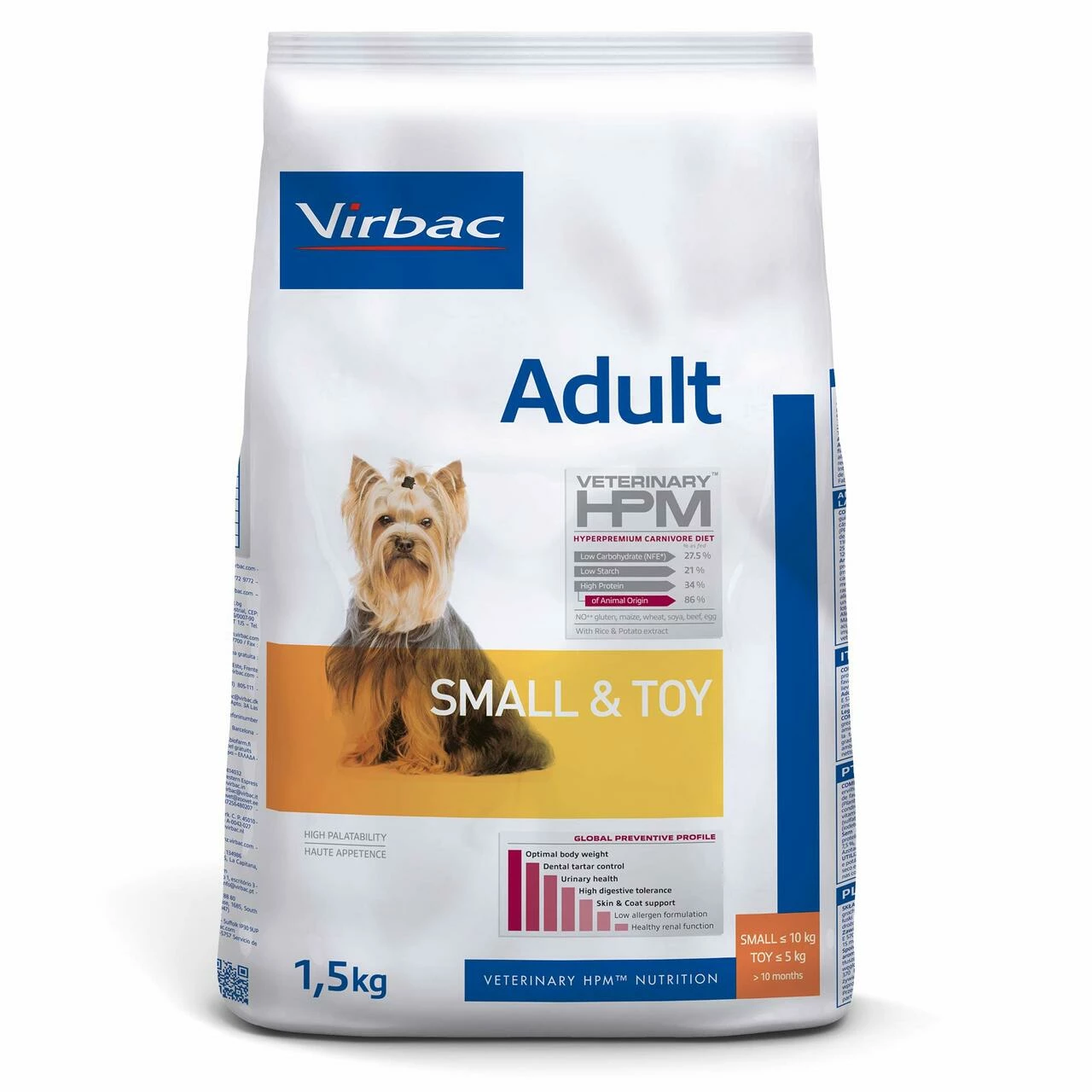 HPM Veterinary Adult Small & Toy 3 HPM Veterinary Adult Small & Toy