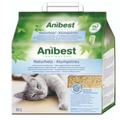 Anibest Litière Pour Chat En Bois Aggloméré