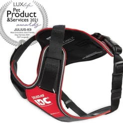 Julius K9 Arnes IDC Longwalk Rouge -Trixie Soldes Magasin arnes julius rojo para perro 6474c514976b2