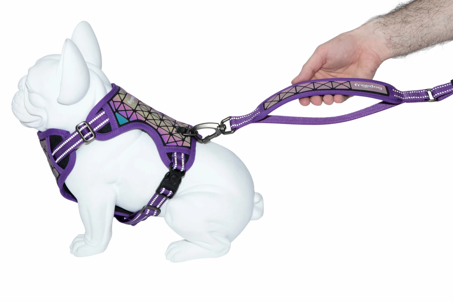 Freedog Arnés Boreal Lila 25mm Cuello 43-65cm Pecho 45-90cm 4 Freedog Arnés Boreal Lila 25mm Cuello 43-65cm Pecho 45-90cm – Image 2