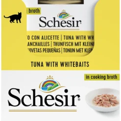 Lot 14 Schesir Thon Avec Gobie En Bouillon -Trixie Soldes Magasin atun con chanquete en caldo 4