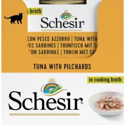 Lot 14 Schesir Thon Avec Poisson Bleu 12 Lot 14 Schesir Thon Avec Poisson Bleu -Trixie Soldes Magasin atun con pescado azul 4