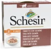Lot 14 Schesir Thon Avec Saumon En Sauce Naturelle Pour Votre Animal De Compagnie -Trixie Soldes Magasin atun con salmon en salsa natural para su mascota 1