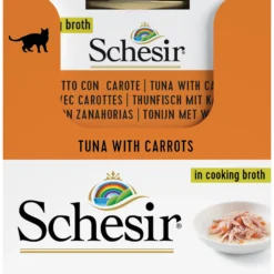 Lot 14 Schesir Thon Avec Carotte En Bouillon 10 Lot 14 Schesir Thon Avec Carotte En Bouillon -Trixie Soldes Magasin atun con zanahoria en caldo 4