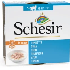 Lot 7 Schesir Thon En Sauce Naturelle Pour Votre Animal De Compagnie