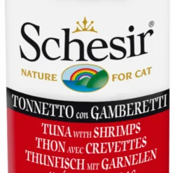 Lot 24 Schesir Thon Crevette Pour Chats