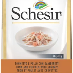 Lot 20 Schesir Thon Et Poulet Avec Crevette Pour Chiens -Trixie Soldes Magasin atun pollo con gambas 4