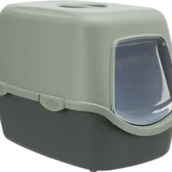 Trixie Plateau Hygiénique Be Eco Vico Avec Couvercle Anthracite/gris/vert