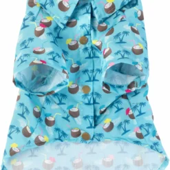 FuzzYard Chemise Hawaïenne Blue Oasis Pour Chien