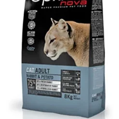 Optimanova Cat Lapin Et Pomme De Terre Grain Free -Trixie Soldes Magasin cat conejo patata grain free 1