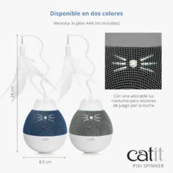 Catit Pixi Spinner, Bleu