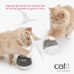 Catit Pixi Spinner, Gris -Trixie Soldes Magasin catit pixi spinnercats 64a9f7f066344