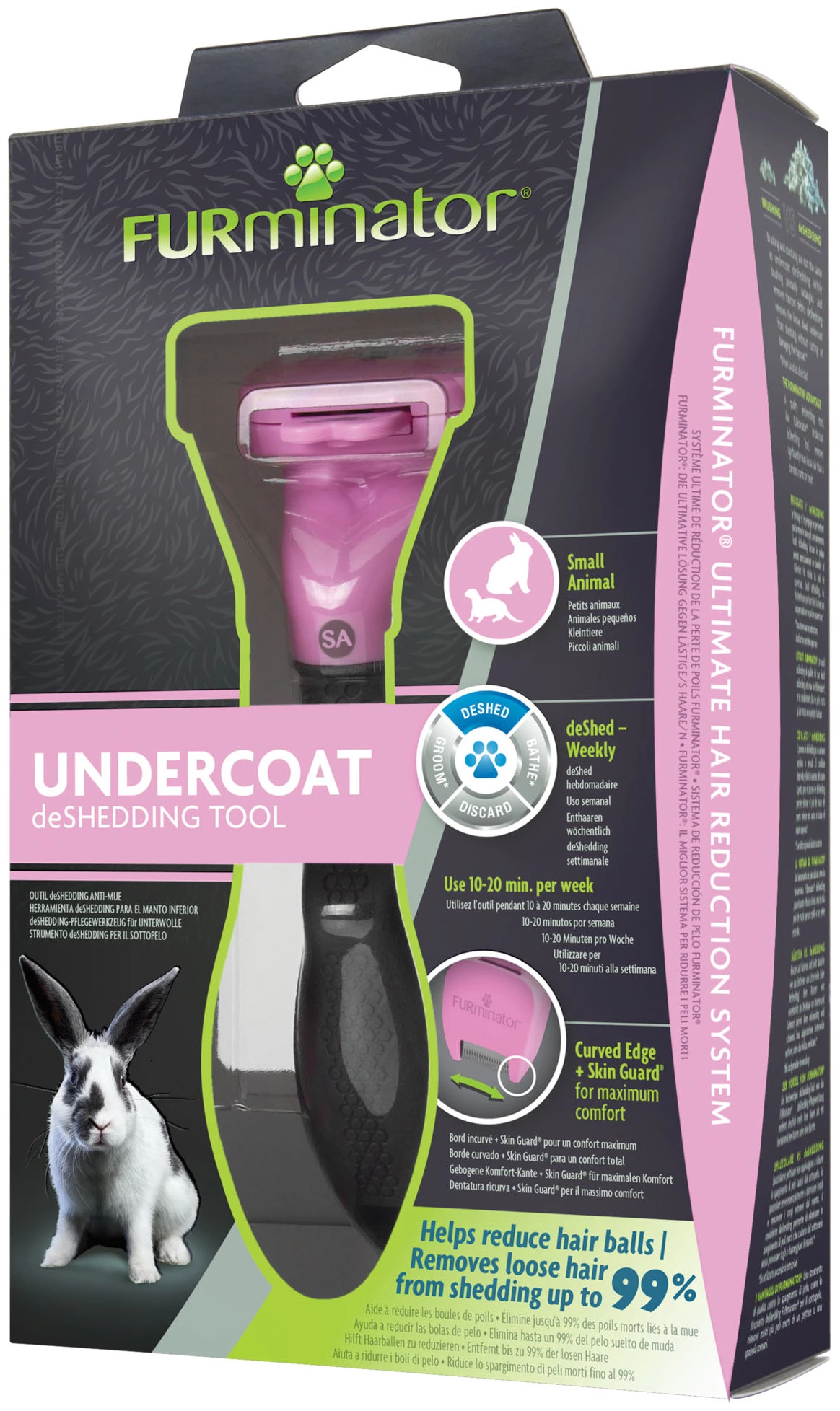 FURminator Brosse Pour Petits Animaux Et Rongeurs 10 FURminator Brosse Pour Petits Animaux Et Rongeurs – Image 8