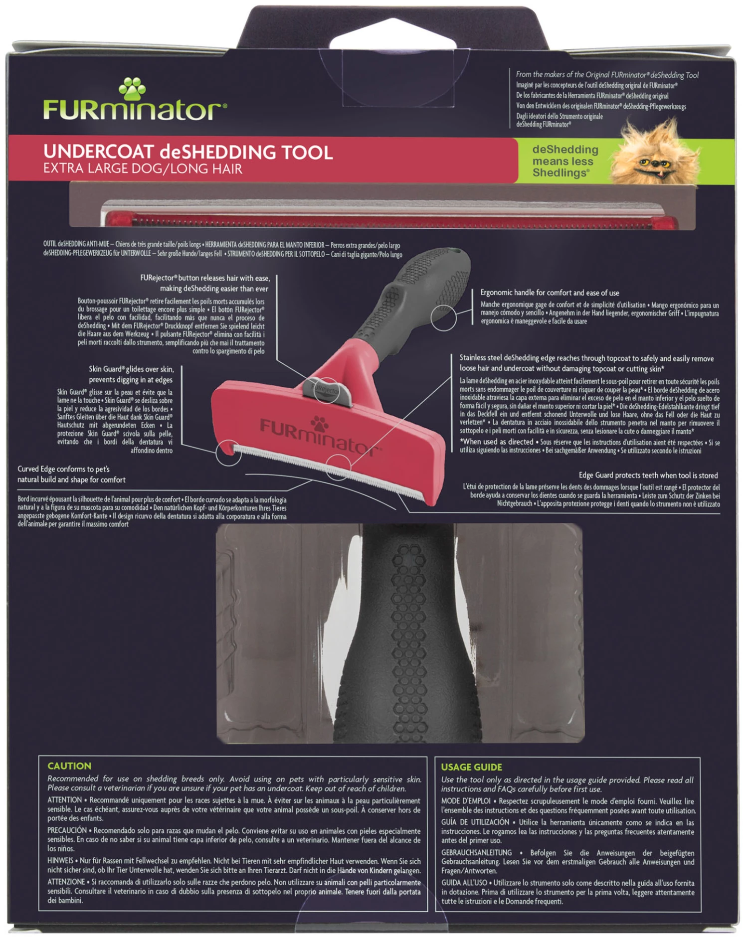 FURminator Brosse à Sous-poil Pour Chiens Géants à Poil Long 11 FURminator Brosse à Sous-poil Pour Chiens Géants à Poil Long – Image 9