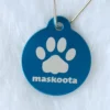 Maskoota Chapa Circular -Trixie Soldes Magasin chapa circular normal redonda azul frontal 1