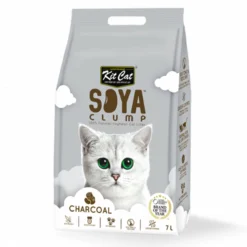 Kit Cat Eco SoyaClump Sable De Charbon De Bois