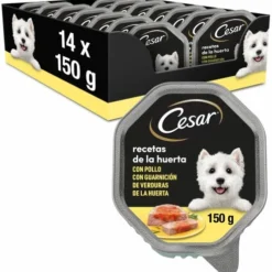 Lot 14 Cesar Nourriture Humide Recettes Pour Chiens Une Baignoire En Pâté