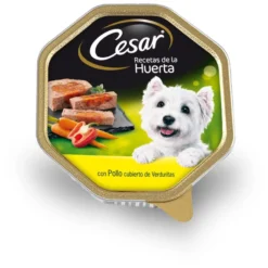 Lot 14 Cesar Nourriture Humide Recettes Pour Chiens Une Baignoire En Pâté -Trixie Soldes Magasin comida humeda perros recetas de la huerta en pate gelatina tarrina 3