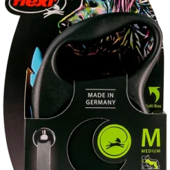 Flexi Laisse Design Noir Laisse Design Noir Bleu/Bleu -Trixie Soldes Magasin correa flexi black design m cinta 2 2