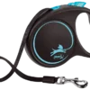 Flexi Laisse Design Noir Laisse Design Noir Bleu/Bleu -Trixie Soldes Magasin correa flexi black design s cinta 1 2 2