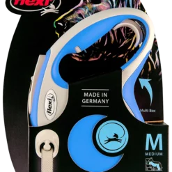 Flexi Nouveau Comfort Strap Bande Bleue/blanche -Trixie Soldes Magasin correa flexi new comfort l cinta 3