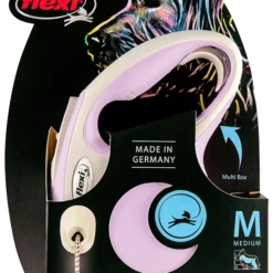 Flexi New Comfort Leash Lanyard Rose/Blanc -Trixie Soldes Magasin correa flexi new comfort m cordon 2