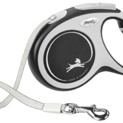 Flexi Nouveau Comfort Strap Noir/Blanc Strap