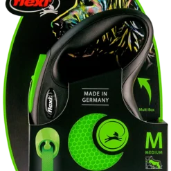 Flexi Strap New Neon Green Cord 5 Flexi Strap New Neon Green Cord -Trixie Soldes Magasin correa flexi new neon s cinta 3 2 1