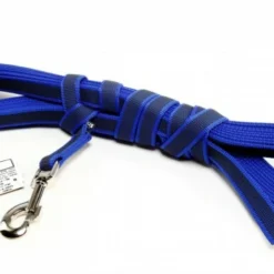Julius K9 Laisse Longue Caoutchoutée Bleue Avec Poignée Pour Chiens 5 Julius K9 Laisse Longue Caoutchoutée Bleue Avec Poignée Pour Chiens -Trixie Soldes Magasin correa larga azul julius k9 para perro 647854b499c3e