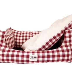 Yagu Berceau Confort Vichy Rouge