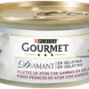 Lot 24 Gourmet Diamant Filettines De Thon Aux Crevettes En Gélatine -Trixie Soldes Magasin diamant mini filetes de atun con gambas en gelatina 1