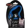 Flexi Nouvelle Laisse Bleue Classique Pour Chat 6 Flexi Nouvelle Laisse Bleue Classique Pour Chat – Image 4