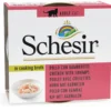 Lot 14 Schesir Filets De Poulet Avec Crevette -Trixie Soldes Magasin filetes de pollo con gambas 1