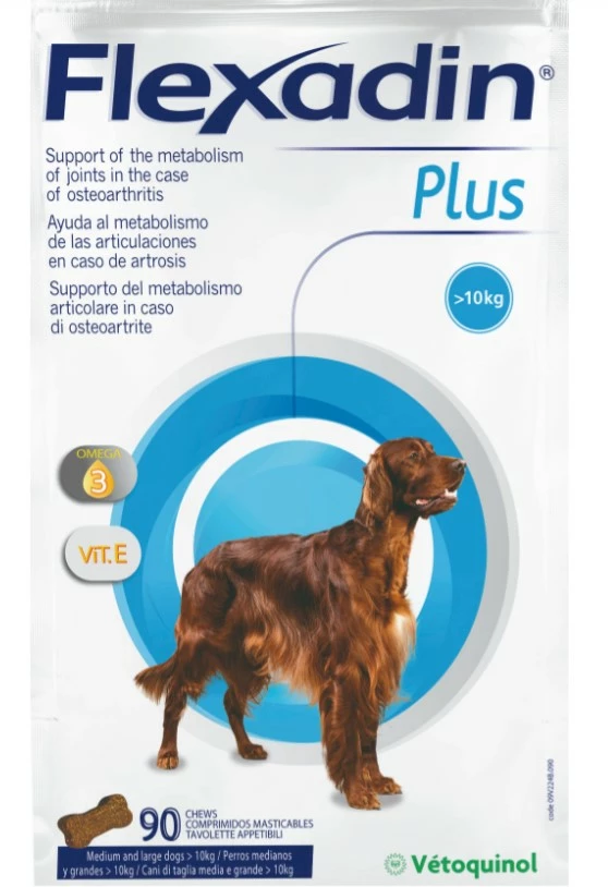 Vetoquinol Vétoquinol Flexadin Plus Pour Chiens Moyenne Et Grande 3 Vetoquinol Vétoquinol Flexadin Plus Pour Chiens Moyenne Et Grande